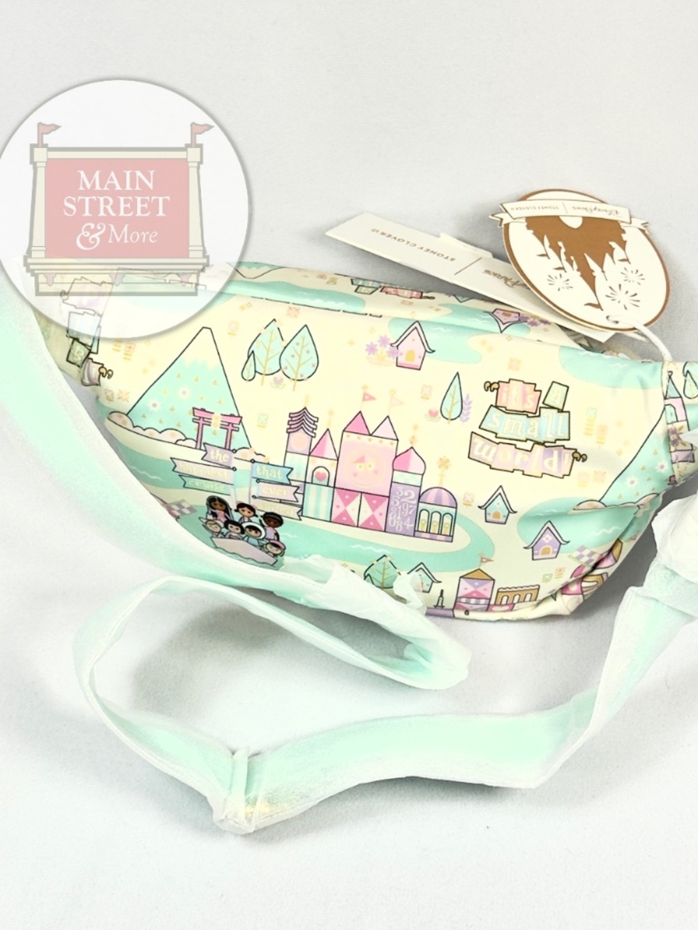 Disney Parks 2025 Stoney Clover Lane It’s A Small World Fanny Pack - NEW - Picture 2 of 3